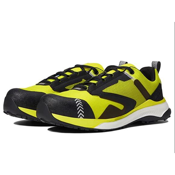 KODIAK Mens Quicktrail Work Shoe 15 WIDE Yellow Nano Composite Toe Safety NIB - Picture 1 of 10